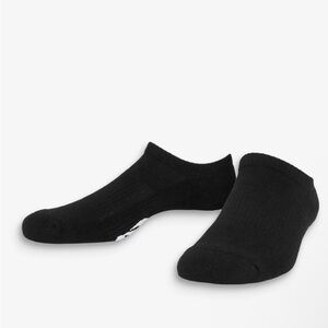 NWT, Fabletics, The Everyday Ankle Sock, Black, L/XL, Classic Grey Heather,M/L